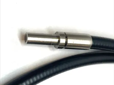 USED ALLEN‑BRADLEY GLASS FIBER OPTIC CABLE TRANSMITTED BEAM 36" SER A