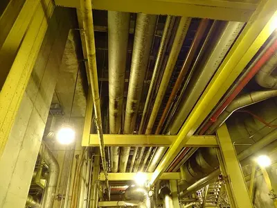 USED PIPING STAINLESS STEEL