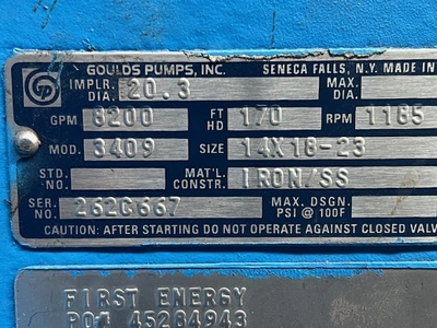 USED Goulds 3409