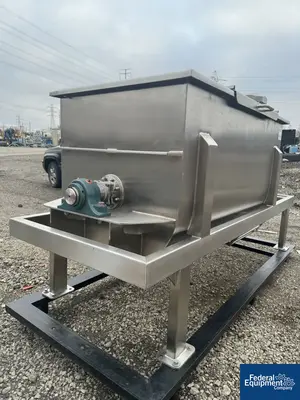 USED AIM 35 Cu Ft AIM Blending Fluidizer Blender, 304 S/S, 15 HP