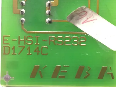 USED KEBA E-HSI-RS232 D1714C