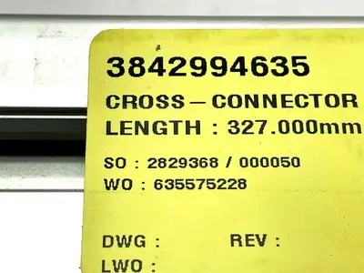3 842 994 635 | Bosch Rexroth 3842994635 Cross Connector 45X60 LOT OF 2 - New