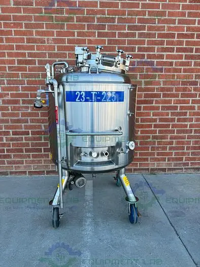 Used FELDMEIER EQUIPMENT 450 LITER STAINLESS STEEL JACKETED REACTOR 120 FV PSI Jacketed Tanks | Equipment Lab #486448