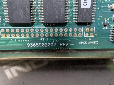 Basler Electric 9365902108 Overcurrent Relay CPU Board 9365902007 Rev D Used
