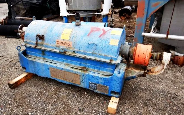 Sharples P3400 Super-D-Canter centrifuge, Hastelloy C-276.