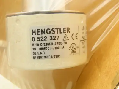 Hengstler 0 522 327 Rotary Encoder 10mm Shaft 226 Step IP64
