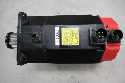 USED 1995 USED FANUC PARTS AND TOOLING AC12/2000 SERVO MOTOR