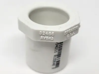 D2466 RV6N3 | Spears  3/4" X 1/2" PVC Bushing LOT OF 2 - New Other