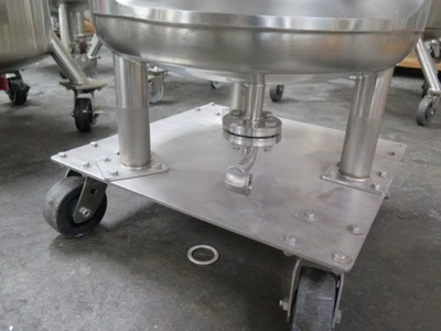Precision Stainless Steel Portable 100 Liter Jacketed Vessel Tank Fermentation