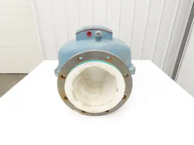 Foxboro 8008-BTR Magnetic Flow Meter 8" Flow Tube 240psi 8000 Series
