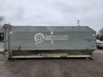 USED MARATHON / WASTEQUIP TWO (2) 40 YARD OCTAGON RECIEVER BOXES