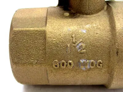 NEW WATTS 04-SS BRONZE VALVE BALL 1-1/2" 04SS