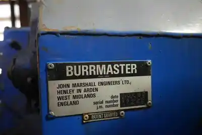 USED BURRMASTER, JOHN MARSHALL ENGINEERING 1