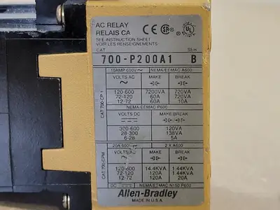 USED ALLEN-BRADLEY 700-P200A1