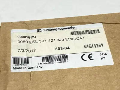 NEW LUMBERG AUTOMATION MULTIPROTOCOL I/O W/O ETHERCAT 900016123