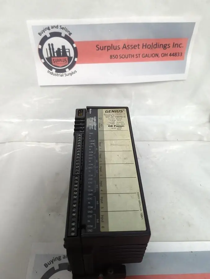 Used GE FANUC IC660BBA106 Industrial Controls Ohio US | Surplus Asset Holdings #1364246