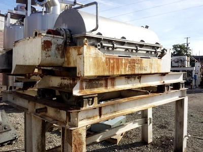 (2) Sharples P3400 sanitary decanter centrifuges, 316SS.