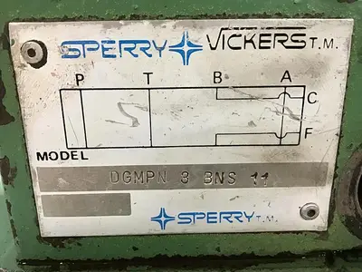 USED VICKERS DG5SH833CMWB50S355