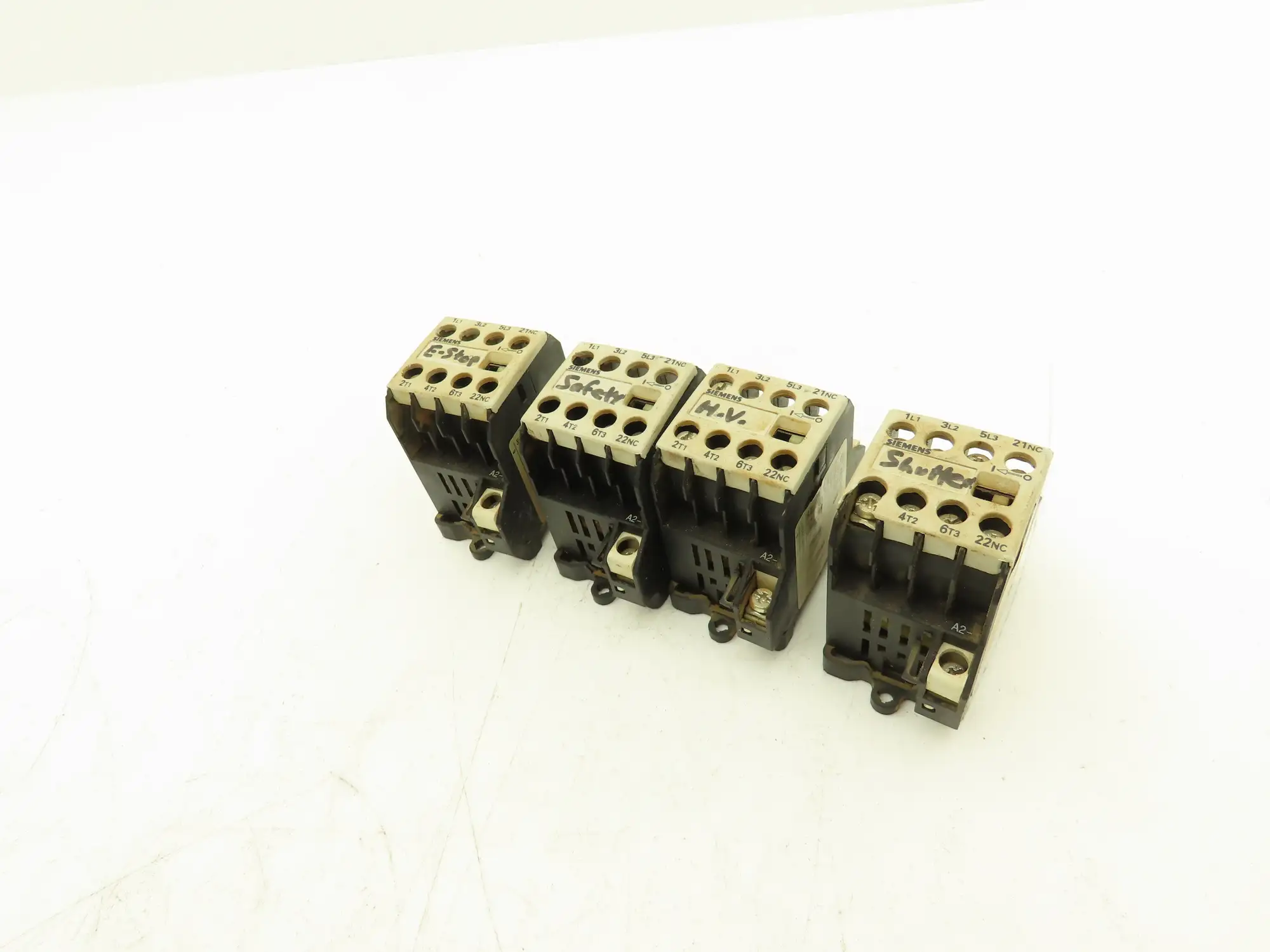 Siemens 3TG1001-0AC2 Contactor Power Relay 3NO 1NC 24VAC Coil  Lot of 4