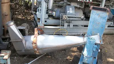 Separator, Cyclone, 17" x 20", S/st, Air, 45 Deg Cone #S740133