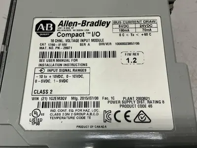 USED ALLEN BRADLEY 1769-IF16V