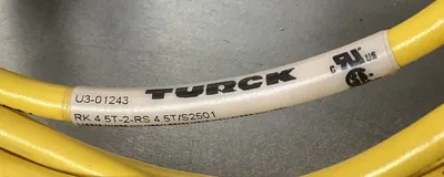 Turck RK 4.5T-2-RS 4.5T/S2501 Cordset 5E-18