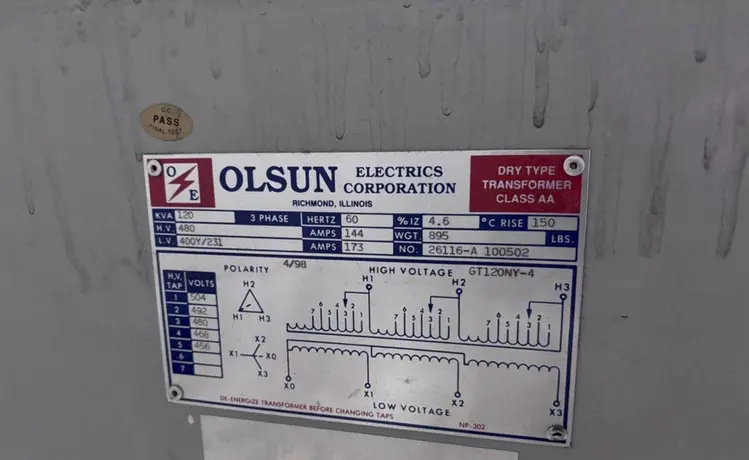 Used OLSUN _UNKNOWN_ Transformers Ohio US | Yoder Brothers machinery #392602