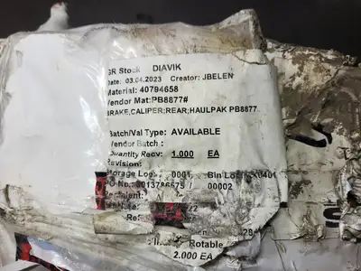 NEW HAULPAK PB8877
