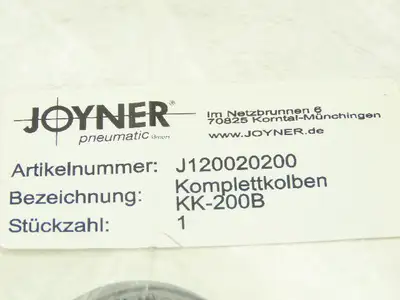 New | in-Stock JOYNER _UNKNOWN_ Pneumatic Cylinders | Arrow Industrial #633486