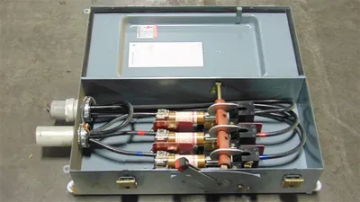 Square D H-324-AWK Heavy Duty Fusible Safety Switch 200 Amps 240V Series E1 Used