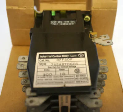 NEW WESTINGHOUSE BFF80F CONTROL RELAY