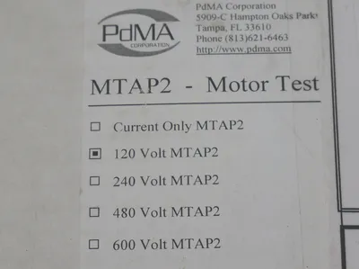 NEW PDMA CORPORATION MTAP2 MOTOR TESTER BOARD PCB-00322-REVC