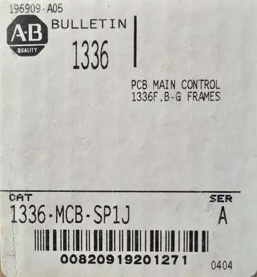 Allen Bradley 1336-MCB-SP1J Drive Conntrol Board Loc3C27