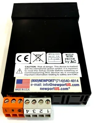 NEW NEWPORT ELEC. 205-PA1-R-C0 DIGITAL PROCESS PANEL METER 115VAC 205PA1RC0