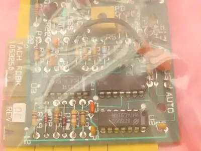Fincor 1053250-01 Tach Feedback Card FDBK Circuit Board