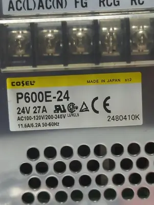 Used COSEL P600E-24 Miscellaneous Equipment (Electrical & Power) Ohio US | Surplus Asset Holdings #1364169
