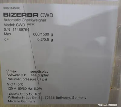 Used SN MACHINERY FBM22 Horizontal Form Fill Seal | Aaron Equipment #419900