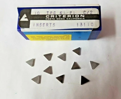 Criterion Does Not Apply Indexable Inserts | Amiron Machinery (1)
