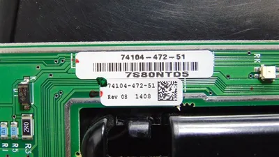 Allen Bradley 74104-472-51 Control Board Rev. 08 with Front Panel Cover Used