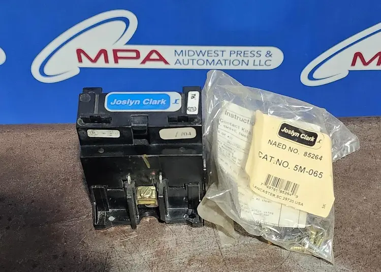 Used JOSLYN CLARK 7001-5150-11 PLC Contactors Michigan US | Midwest Press and Automation #1147647