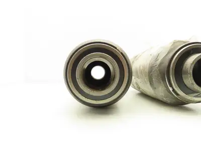 Dematic K000379AAK Belt Conveyor Steel Idler Pulley 4" Dia 7-3/4"W  Lot of 2