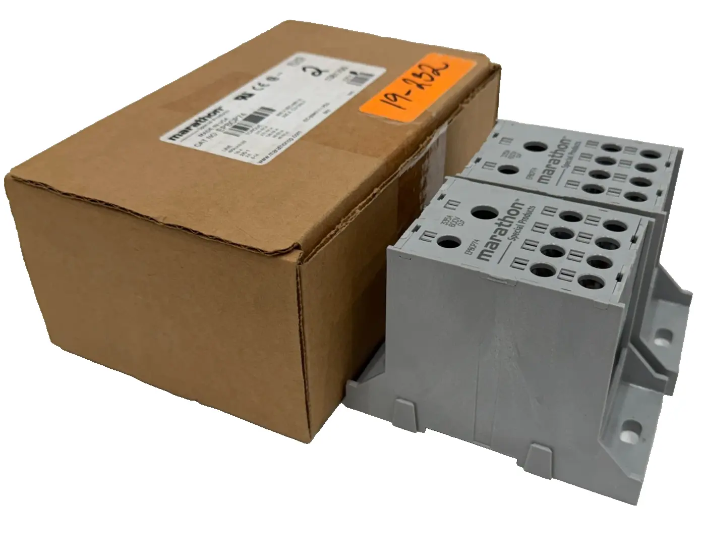 NEW LOT OF 2 MARATHON EPBCP74 POWER BLOCK 600V 335A