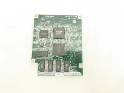 Okuma 1911-2861 PLC Graphic Circuit Board Card Module