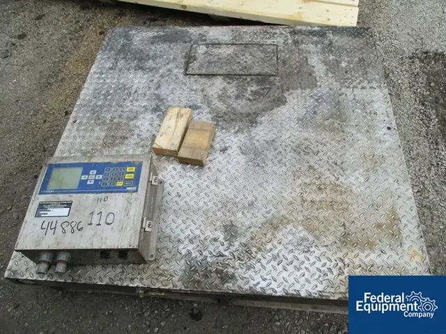 Used Fairbanks 4' X 4' FAIRBANKS FLOOR SCALE Scales Ohio US | Federal Equipment Company #125638