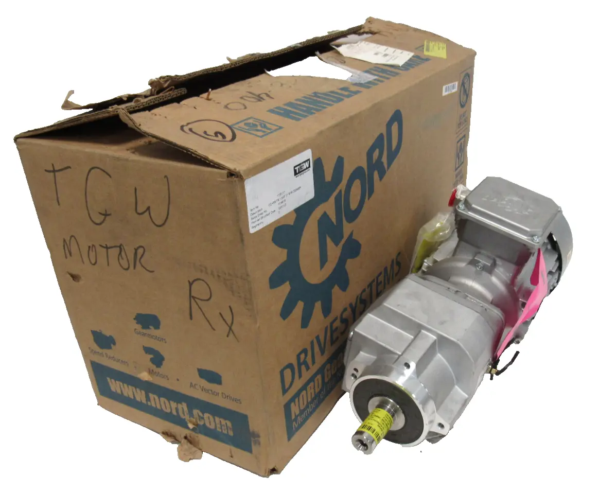 NEW NORD SK373.1ZVL-90S/4CUS GEARMOTOR 23.41:1 SK90S/4CUS SK3731ZVL90S4 1" DIA.