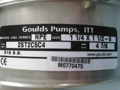 NEW Goulds 2ST2C5C4