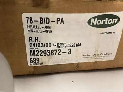 New | in-Stock NORTON 78-B/D-PA Misc Electrical & Power Parts | Surplus Asset Holdings #1219884