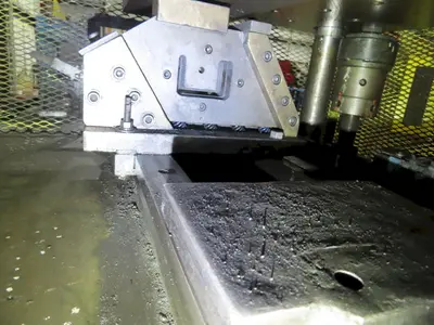 20 TON AIRAM PNEUMATIC 4 POST CUTOFF PRESS: YOBRO #24842