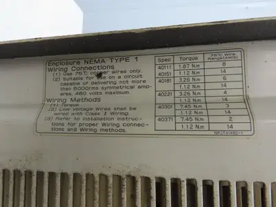 Magnetek CIMR-G3U4015 Impulse G+ Crane Controls 20Hp Inverter VFD Drive 380-460V
