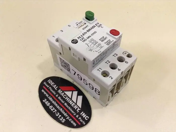 Used ALLEN BRADLEY 140-MN-0100 SER C Starters Michigan US | Ideal Machinery #592879